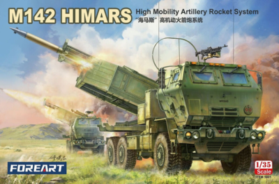 Foreart 5001 - 1/35 M142 High Mobility Artillery Rocket System HIMARS Dynamo Models