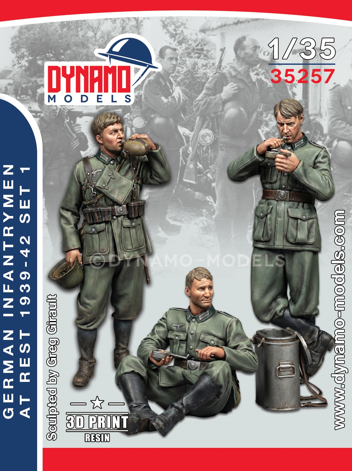 1-35-german-infantrymen-at-rest-1939-42-set-1 1/35 German Infantrymen at Rest 1939-42 Set 1 – Image 1