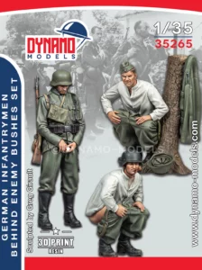1/35 German Infantrymen ‘’ Behind The Enemy Bushes ‘’ 1939-42 Set