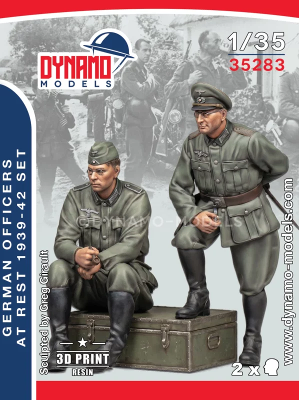 1/35 German Officers at Rest 1939-42 Set