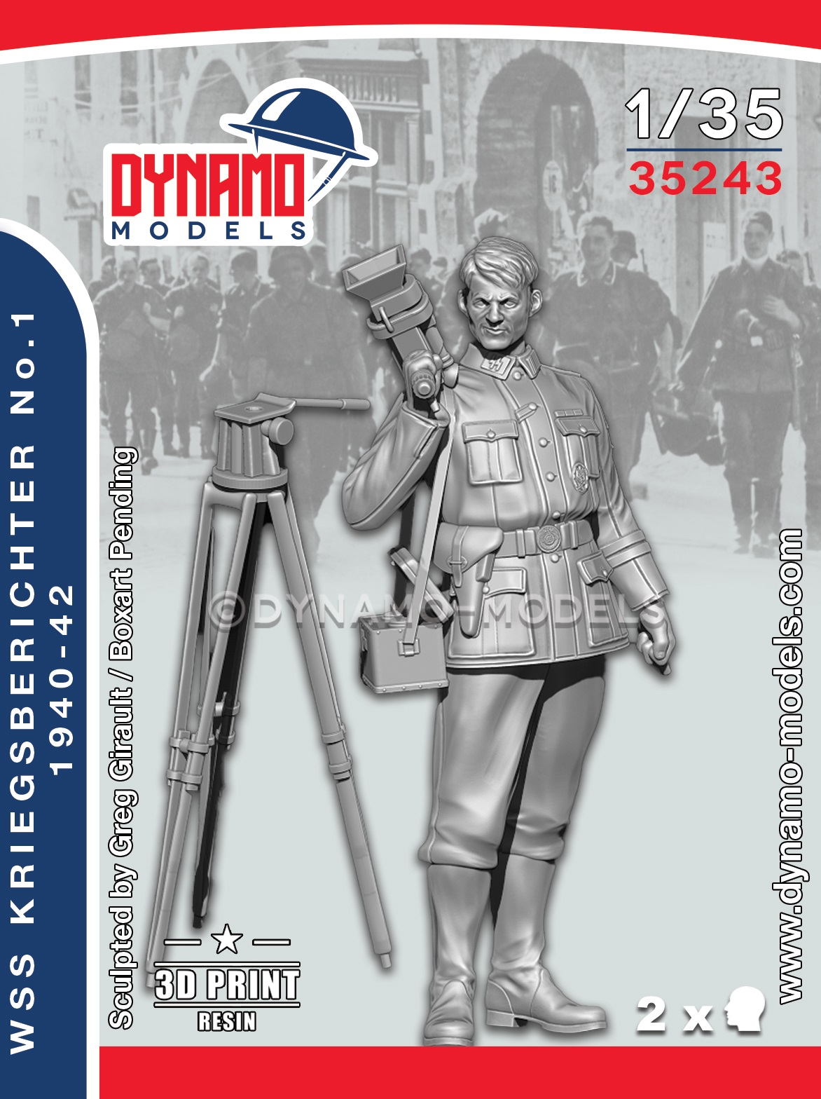 1-35-allemand-wss-kriegsberichter-1 1/35 German WSS Kriegsberichter No.1 Dynamo Models