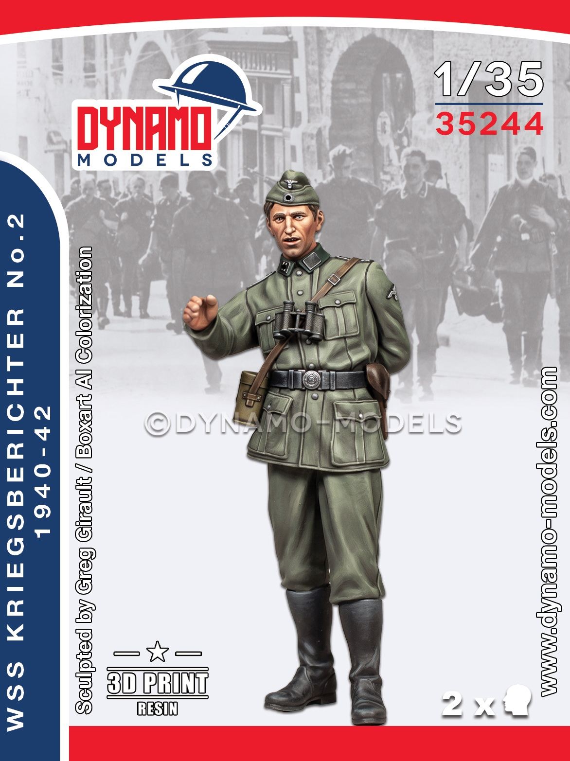 1-35-allemand-wss-kriegsberichter-2 1/35 German WSS Kriegsberichter No.2 – Image 1