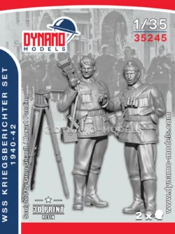 1/35 German WSS Kriegsberichter Set Dynamo Models