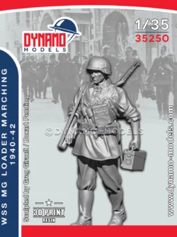 1/35 German WSS MG Loader marching 1940-42 Dynamo Models