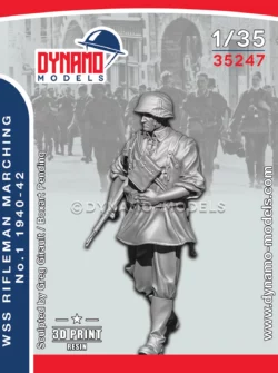 1/35 German WSS Rifleman Marching No.1 1940-42 Dynamo Models