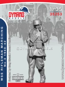 1/35 German WSS Rifleman Marching No.3 1940-42 Dynamo Models