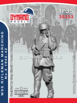 1/35 German WSS Rifleman Marching No.3 1940-42 Dynamo Models