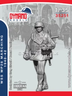 1/35 German WSS MP28 marching 1940-42 Dynamo Models