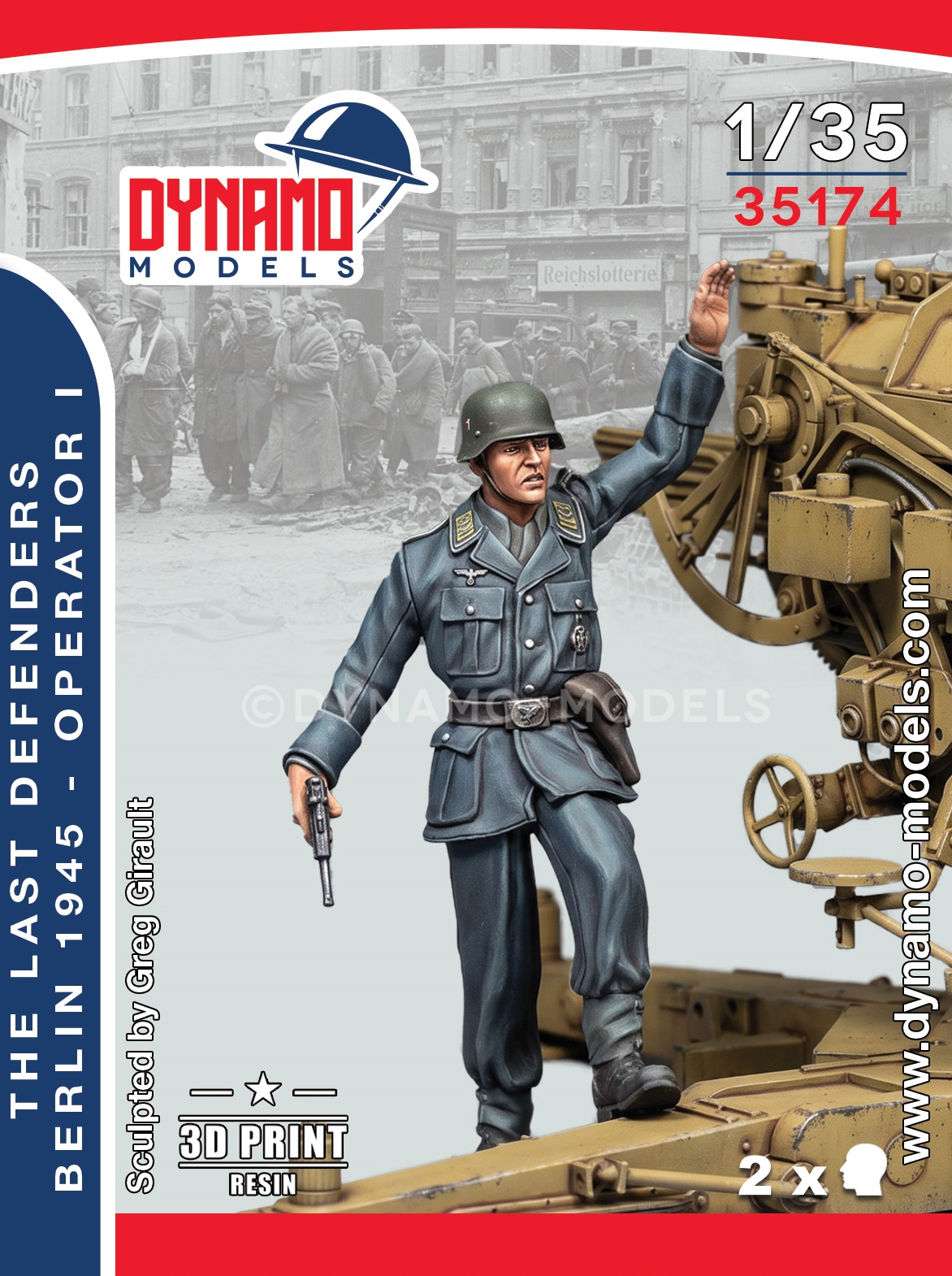 1-35-les-derniers-défenseurs-berlin-1945-opérateur-1 1/35 The Last Defenders Berlin 1945 – Operator No.1 – Image 1