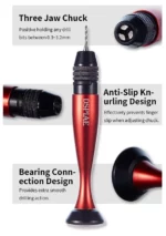 DSPIAE AT-VHDS - General Purpose Hand Drill Combo Drilling and punching tools – Image 2