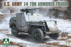 Takom 2131 - 1/35 U.S. Army 1/4 ton Armored Truck (Jeep)