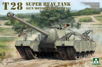 Takom 2209 - 1/35 T28 Super Heavy Tank (Gun Motor Carriage T95)