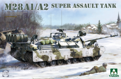 Takom 2210 - 1/35 M28A1/A2 Super Assault Tank