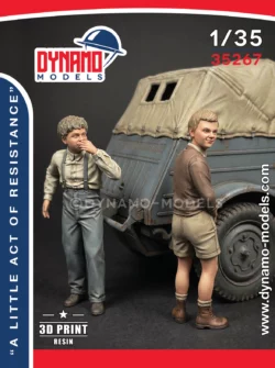 1/35 Civilian – A Little Act of Resistance Dynamo Models
