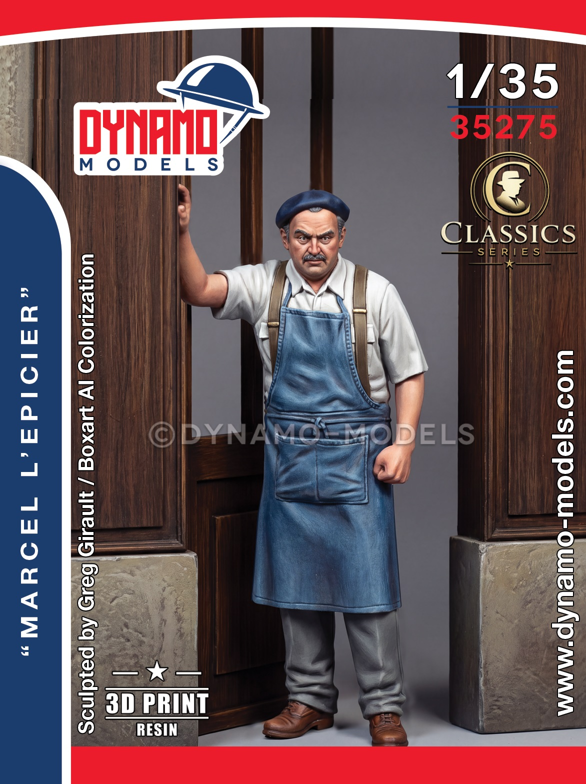 1-35-marcel-lepicier-classics-series 1/35 ‘’ Marcel l’épicier ‘’ - Classics Series - Image 1
