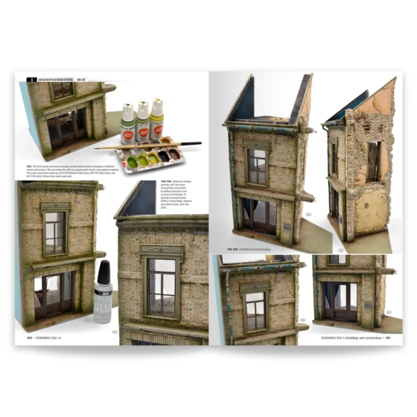 AK Interactive 8500 - Book Dioramas F.A.Q. 1.4 Extension – Buildings and Constructions - Image 4