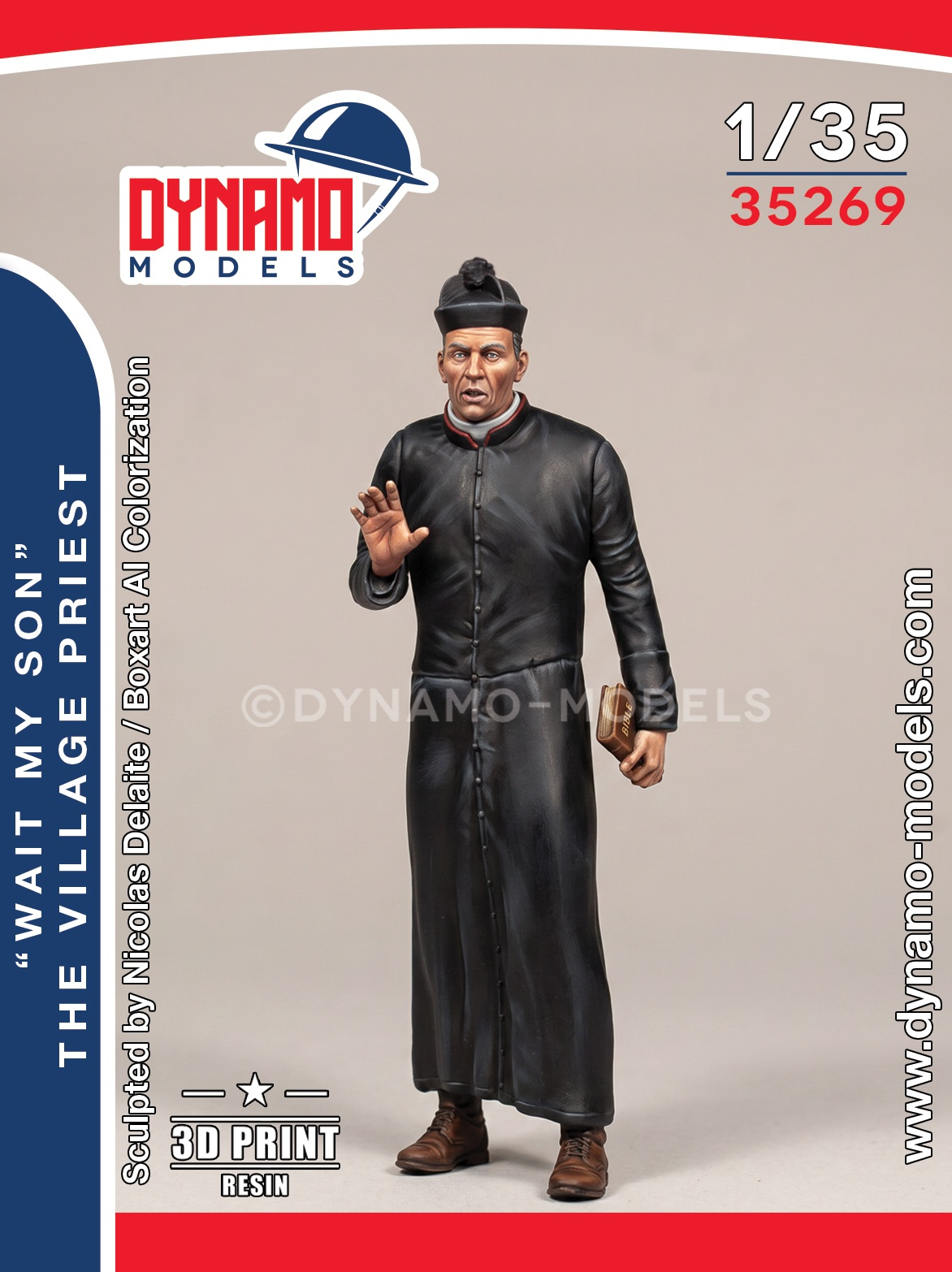 1-35-wait-my-son-the-village-priest 1/35 ‘’Wait My Son‘’ - The Village Priest - Image 1