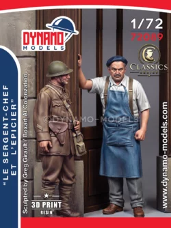 1/72 ‘’ Le Sergent Chef et l’épicier ‘’ - Classics Series