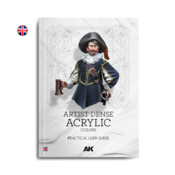 AK Interactive 130040 - Book Artist Dense Acrylic Colors Practical User Guide by Julios Cabos