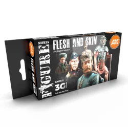 AK interactive 11621 – Flesh and Skin colors Set
