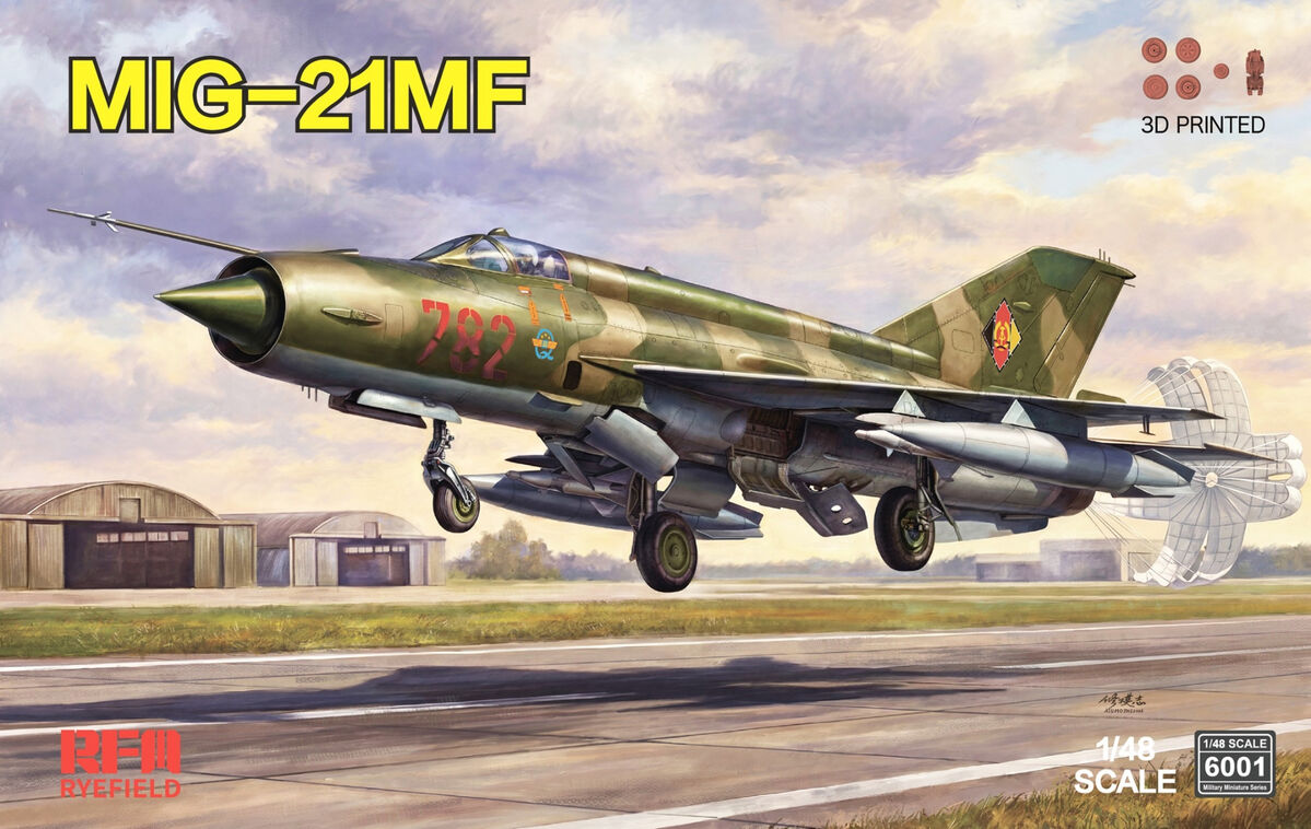rye-field-model-6001-1-48-mig-21mf Rye Field Model 6001 – 1/48 MIG-21MF - Image 1